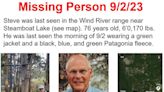 76-year-old CA man — an ‘expert outdoorsman’ — vanishes on Wyoming backpacking trip