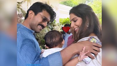 Ram Charan and Upasana shower love on daughter Klin Kaara on her first birthday; PIC goes viral