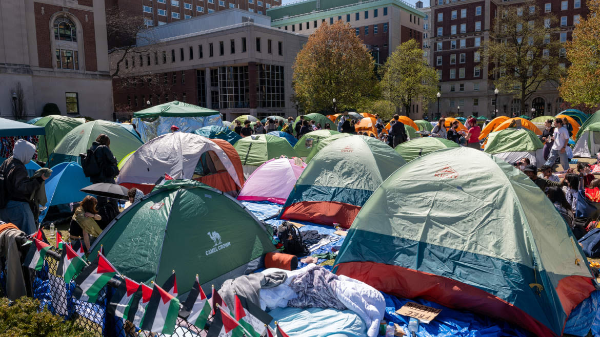 Columbia University’s Gaza Protests Spark Alumni Reunion Boycott