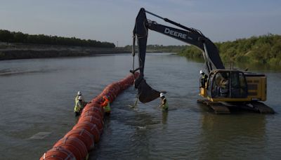 Texas podrá mantener el muro de boyas anti migrantes en el Río Bravo