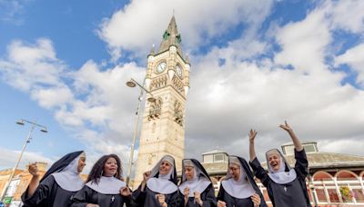 Why Darlington was overtaken by nuns as they are spotted in HMV and Babul's