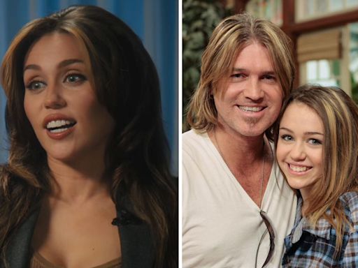 Miley Cyrus subtly shades dad Billy Ray Cyrus in Netflix interview with David Letterman