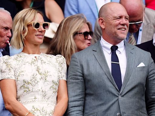 Why Zara Tindall and husband Mike did not join Peter Phillips and Queen Camilla in the royal box at Wimbledon