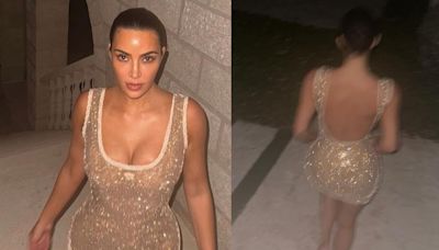 Kim Kardashian Ups The Ante By Adding Bling To The Bodycon Trend And We Are Floored - News18