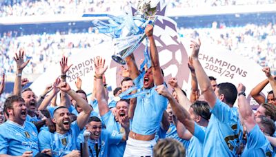 When is Man City's bus parade for 2023/24 Premier League trophy?