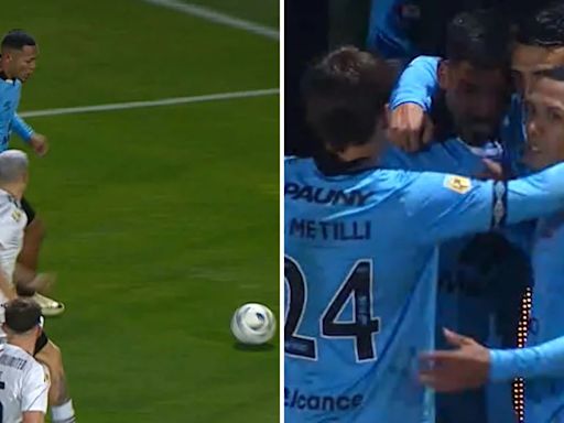 Bryan Reyna y sus dos grandiosas asistencias en 6 minutos para goles del triunfo de Belgrano vs Deportivo Riestra por Liga Profesional