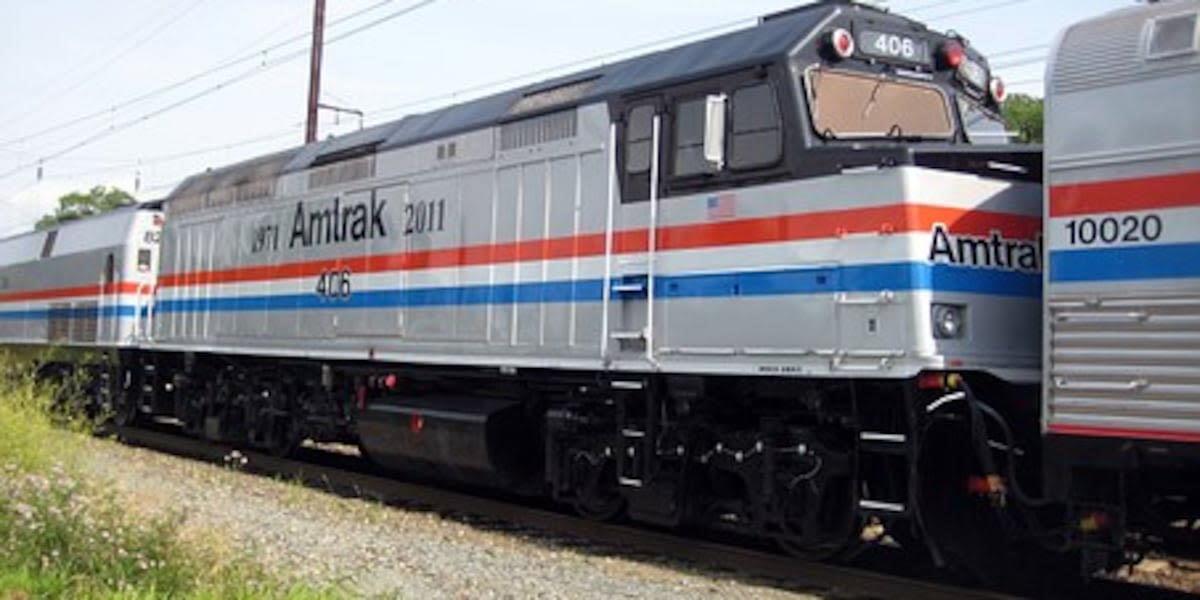 1 dead, 1 in critical condition after being struck by Amtrak train