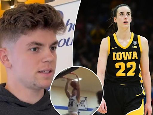 Iowa NFL Draft prospect Cooper DeJean boldly believes he can beat Caitlin Clark one-on-one in hoops