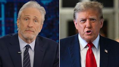 Jon Stewart compares Donald Trump's Gettysburg speech to 'a horse giving birth’