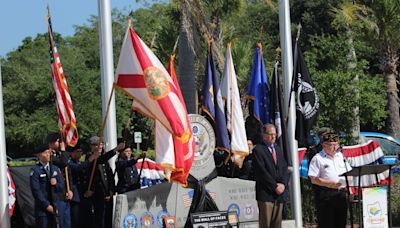 Florida State Guard executive director speaks at Flagler County Memorial Day ceremony