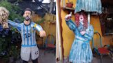 Quemarán 78 muñecos en La Plata: Messi, la Copa y Cristina Kirchner, entre los más curiosos