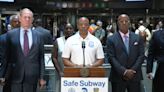 Mayor Eric Adams, MTA officials announce subway crime is down in NYC