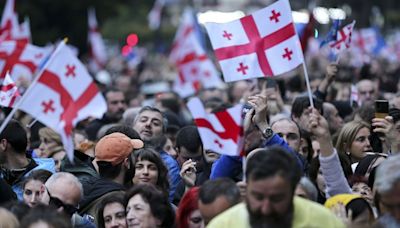 Georgischer Unabhängigkeitstag: Proteste gegen "russisches Gesetz" gehen weiter
