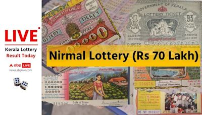 LIVE | Kerala Lottery Today (27/09/2024): NIRMAL NR-399 FRIDAY 3 PM Result OUT - 1st Prize 70L