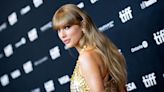Taylor Swift glitters in gold sequinned gown for Toronto International Film Festival