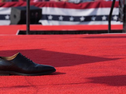 New Video Shows What Happened To Donald Trump's Shoes During Assassination Attempt