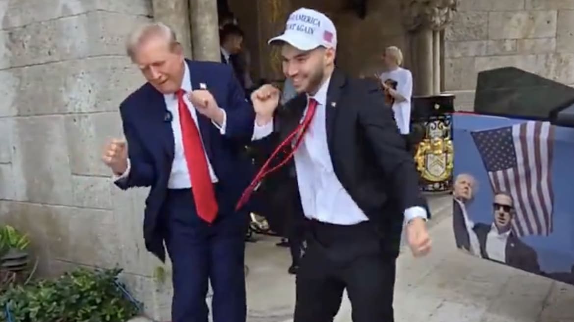 WATCH: Trump Vows to Save TikTok, Dances in Cringy Live Stream With Adin Ross