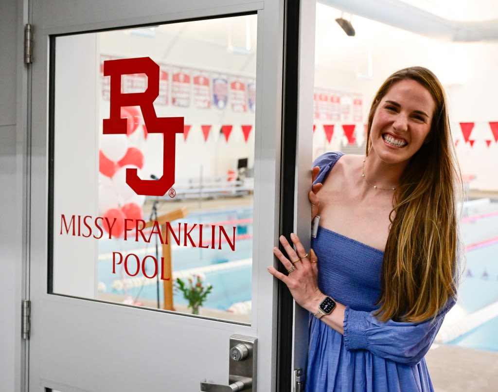 PHOTOS: Missy Franklin Pool dedicated at Regis Jesuit High School