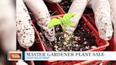 Helping the community with their gardening needs at the Master Gardener Plant Sale