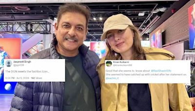 'After Dhoni, You Are Meeting Another MS': Ravi Shastri, Maria Sharapova Meeting Sparks Hilarious One-Liners