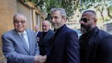 Iran's acting top diplomat visits Lebanon in the first official visit since his predecessor's death