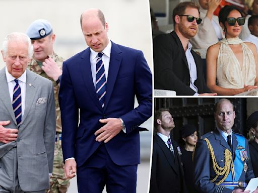 Prince William is ‘preventing’ Harry and King Charles from reconciling, Queen Camilla’s pal claims