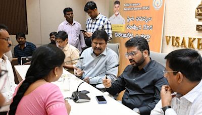 Citizens throng government offices to submit grievances in Visakhapatnam