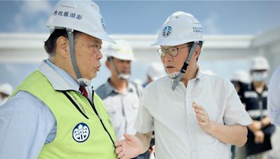 陳金德視察澎湖污水工程 3座海水淡化廠完工進度曝光