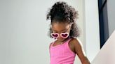 Khloé Kardashian's Daughter True, 4, Models All Pink Outfit in Adorable Photo Shoot