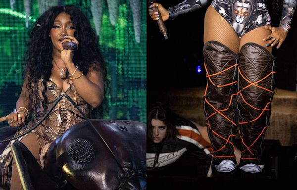 SZA Owns the Stage at Glastonbury Festival 2024 in Two Contrasting Bootie Styles