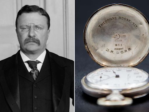 Theodore Roosevelt’s 126-Year-Old Pocket Watch Returned Home 37 Years After It Was Stolen