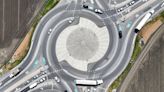 First data on South Bay’s new turbo roundabout are in — with surprising results. Is it really safer?