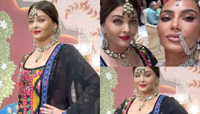 "Looking like a tantrik": Aishwarya Rai Bachchan's black outfit at Anant – Radhika's blessing ceremony draws flak