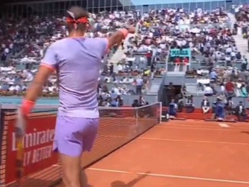 Rafael Nadal takes action after spotting medical emergency in Madrid Open crowd