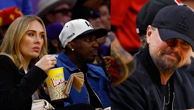 Adele, Leonardo DiCaprio & More Sit Courtside to Cheer on Lakers During Playoffs