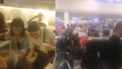 WATCH: Stuck on tarmac amid heatwave in Greece, passengers aboard Qatar Airways flight ‘strip’