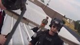 Bodycam footage shows sniper dead on roof after Trump assassination attempt