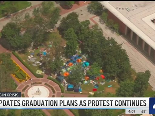 USC updates graduation plans as protest continues