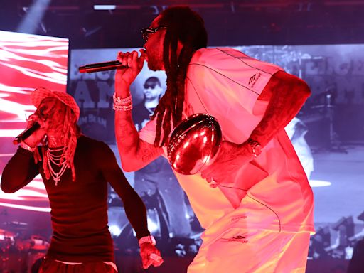 Lil Wayne Brings Out 2 Chainz for Riveting Kelce Jam 2024 Headlining Performance