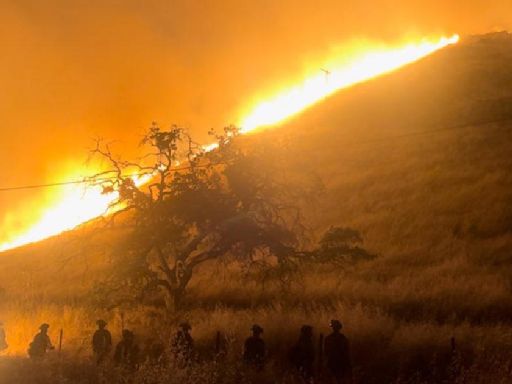 Multiple lightning fires burn in Central California; evacuations ordered in Fresno County