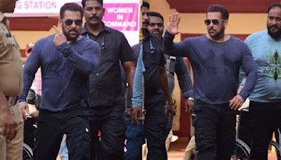 Lok Sabha Elections 2024: Salman Khan Arrives In Style To Cast His Vote In Mumbai