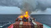 12 hours on, efforts underway to douse fire on cargo ship off Karwar coast in Karnataka