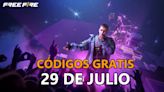 Free Fire | Códigos de hoy lunes 29 de julio de 2024: recompensas gratis