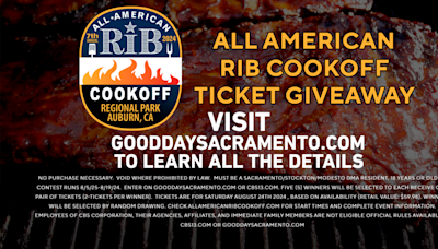 CBS13 and Good Day "All American Rib Cook-off" Ticket Giveaway Contest Rules