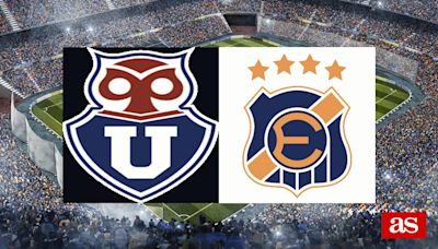 U. de Chile vs Everton Viña: estadísticas previas y datos en directo | Copa Chile Easy 2024