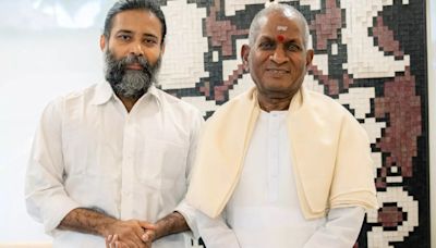 Team Lubber Pandhu Meet Ilaiyaraaja