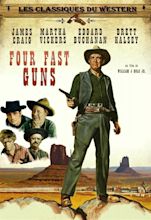 Four Fast Guns (1960) | Western film, B movie, Western movie