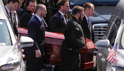 John and Matthew Gaudreau are mourned by the hockey community, family and friends at their funeral