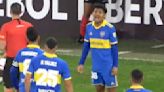 La fuerte reacción de dos compañeros de Bruno Valdez tras su insólita expulsión en Boca