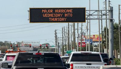 Hurricane Milton live updates: Evacuation time ‘coming to an end’ as Tampa faces ‘impending catastrophe’ from storm surge